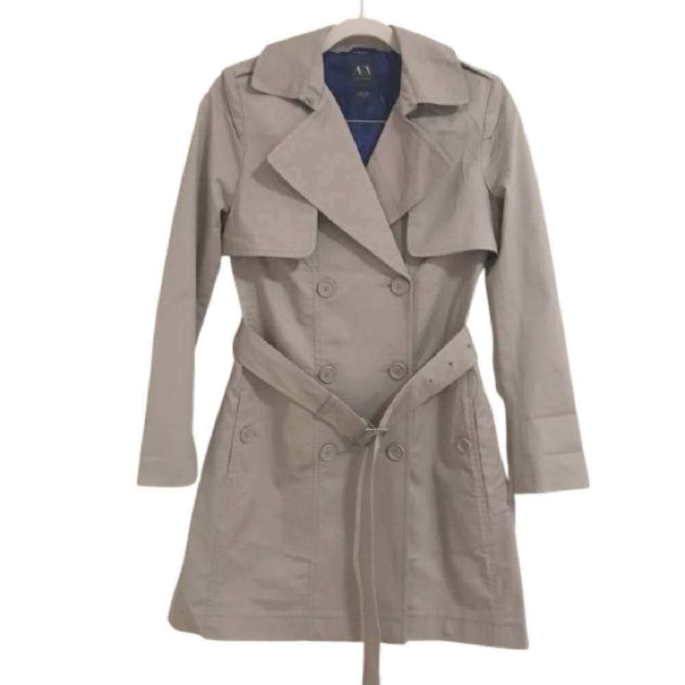 A|X Armani Exchange classic trench coat xs